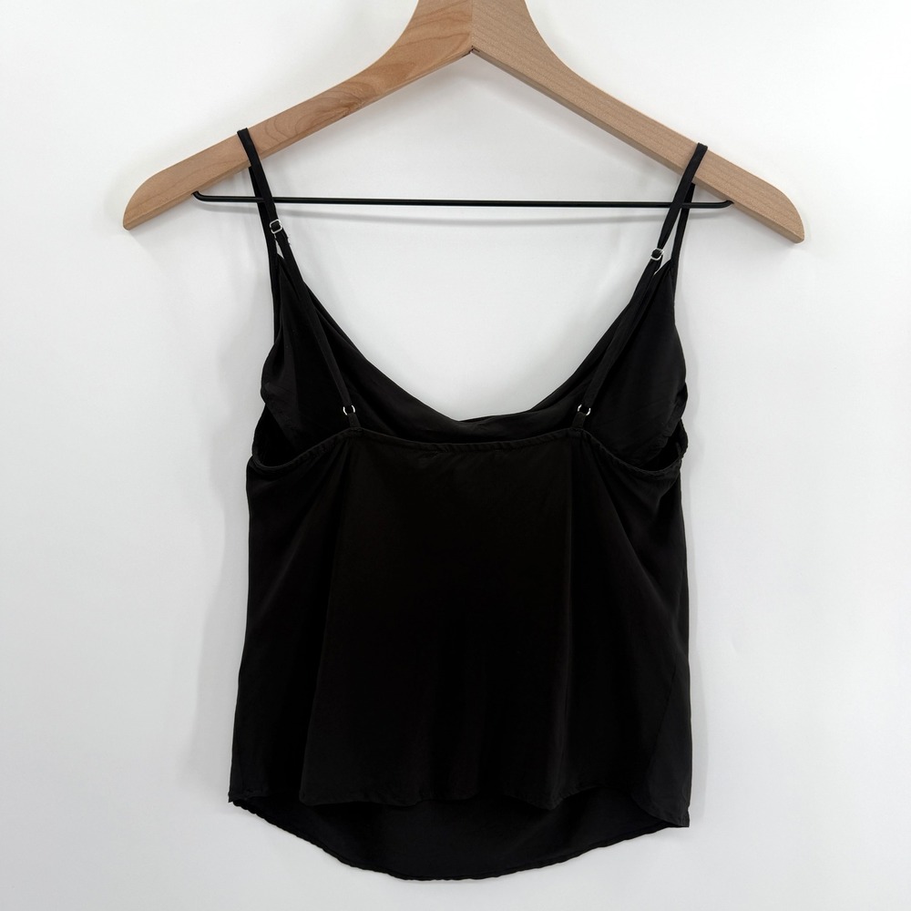 Good American Cowl‎ Neck Bias Cut Chiffon Camisole - Picture 4 of 12